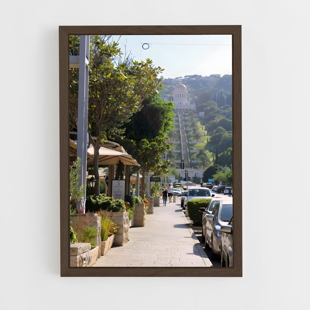 ap-haifa-3 cadre Bois foncé