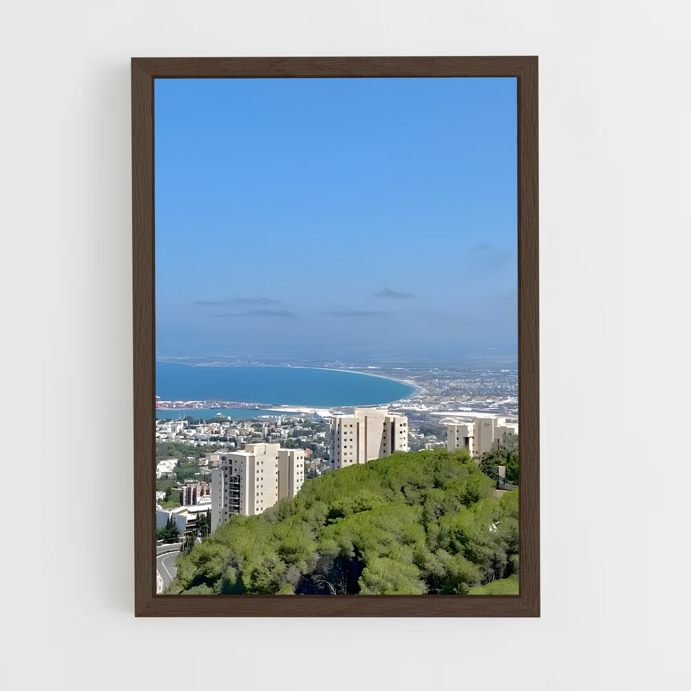 ap-haifa-9 cadre Bois foncé