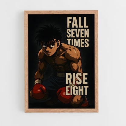 ap-hajime no ippo-7 cadre Bois clair