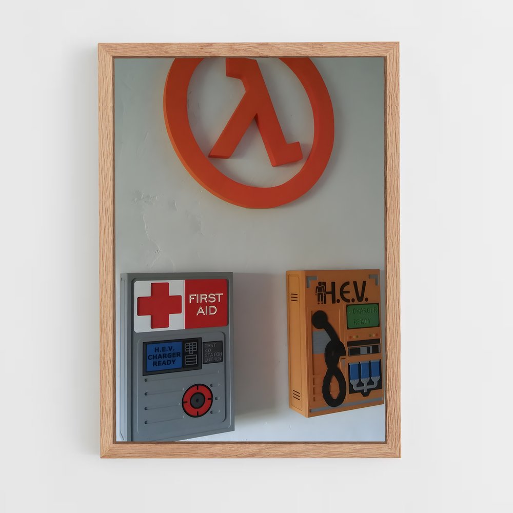 ap-half life-2 cadre Bois clair