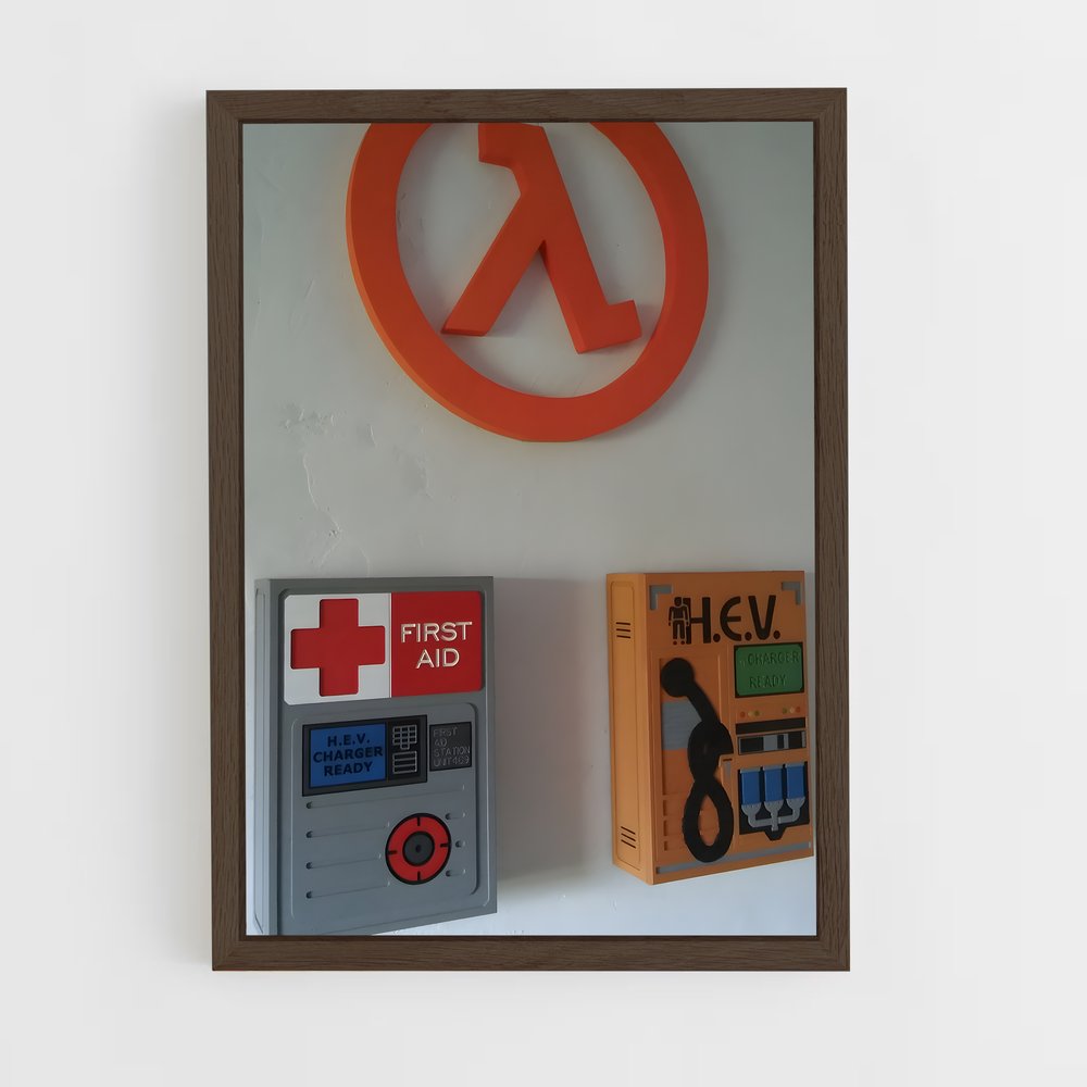 ap-half life-2 cadre Bois foncé