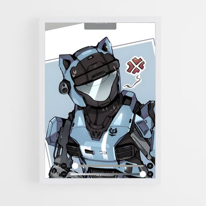 ap-halo-4 cadre Blanc