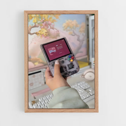 ap-handheld pc-1 cadre Bois clair