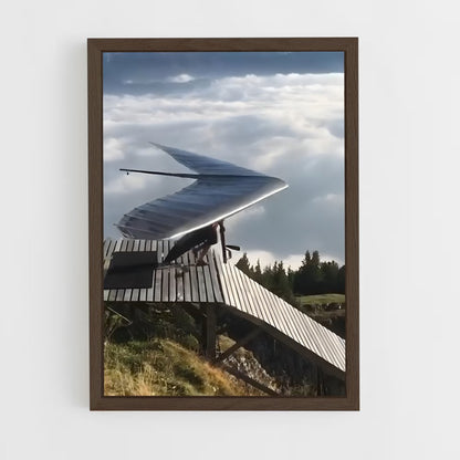 ap-hang gliding-5 cadre Bois foncé
