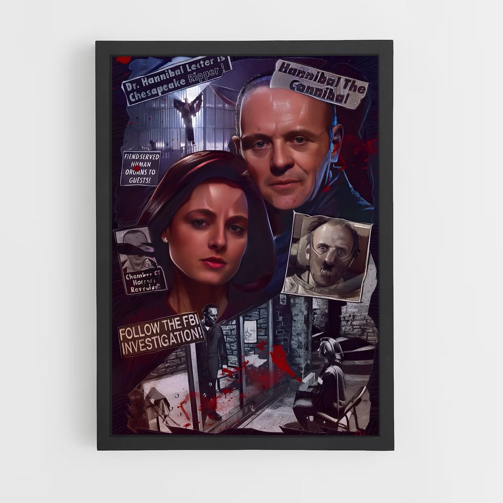 ap-hannibal lecter-2 cadre Noir