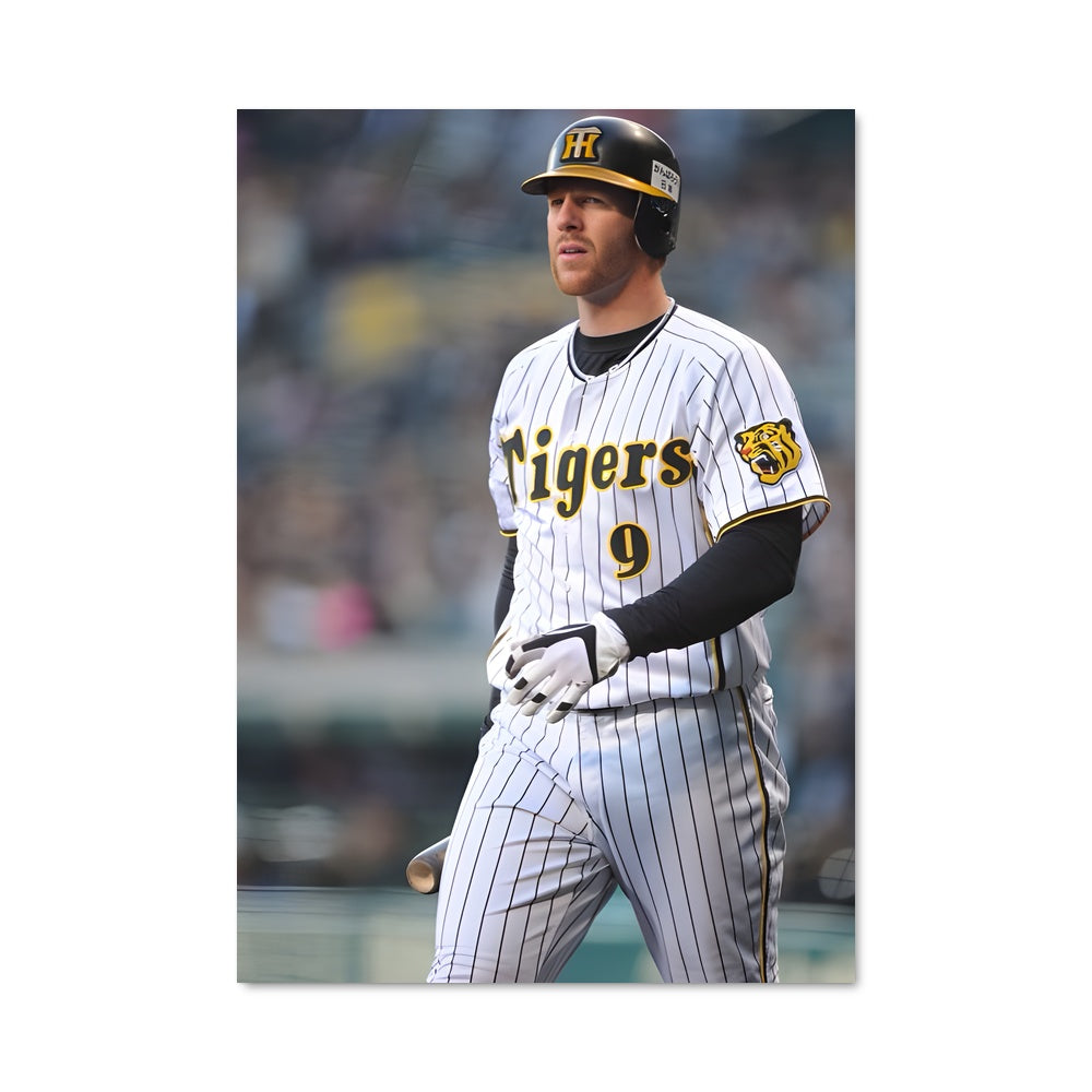 Poster Batteur des Hanshin