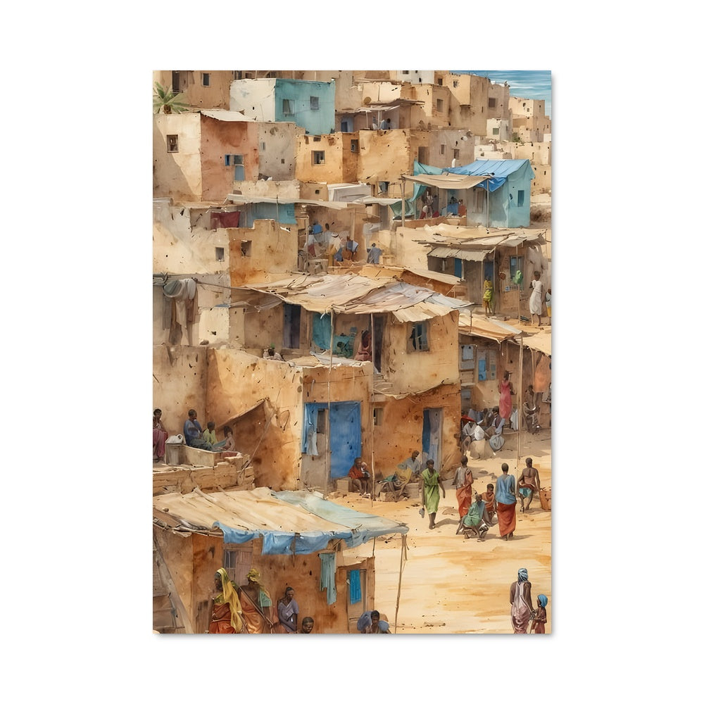 Poster Le Village Nautique