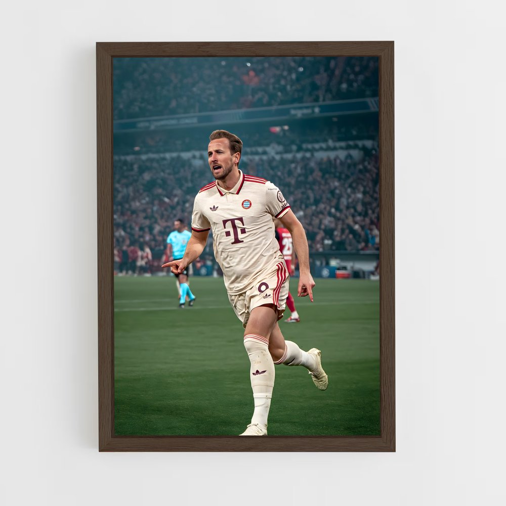 ap-harry kane-2 cadre Bois foncé
