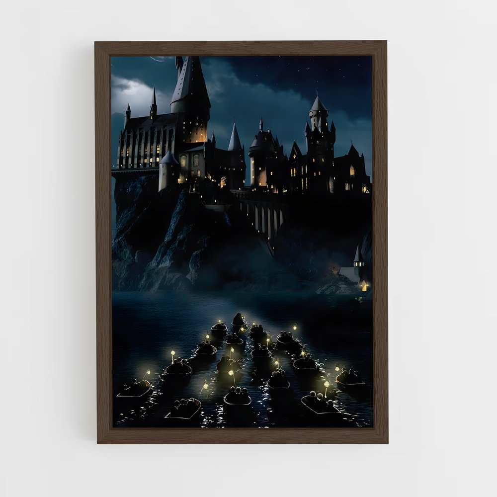 ap-harry potter-6 cadre Bois foncé