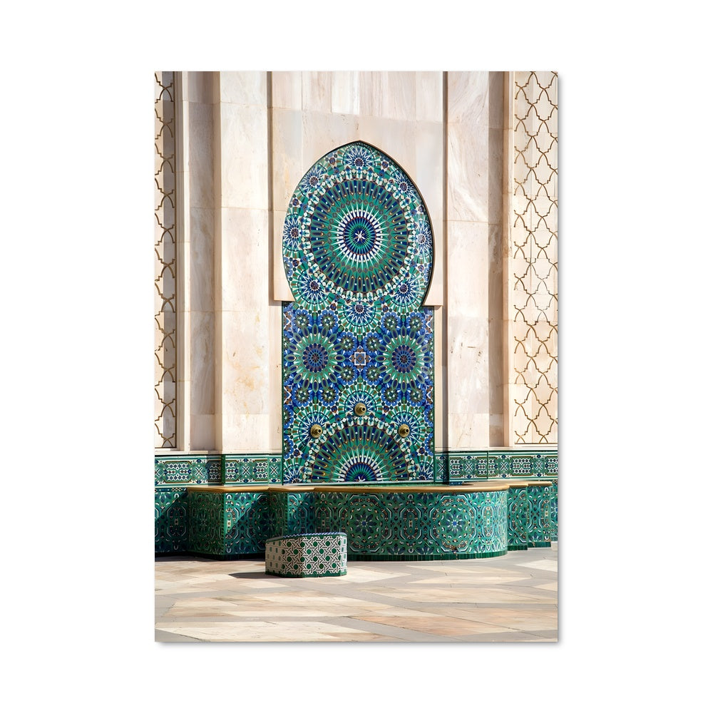 Poster Reflets de la Mosquée