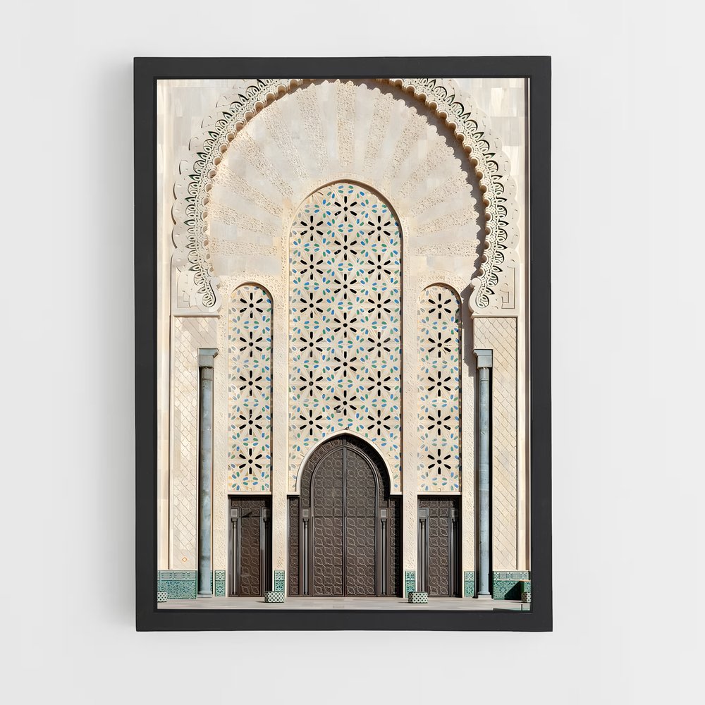 ap-hassan ii mosque casablanca-10 cadre Noir