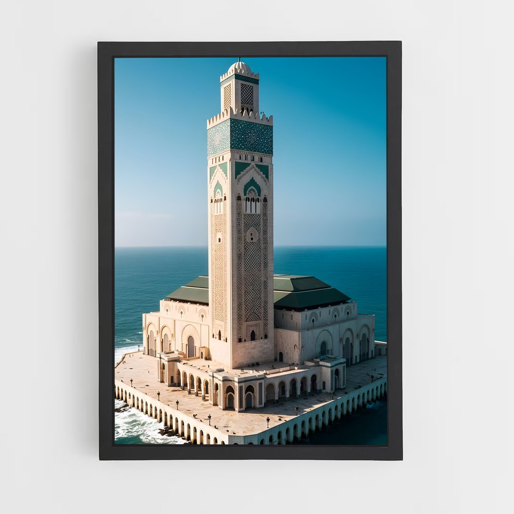 ap-hassan ii mosque casablanca-12 cadre Noir