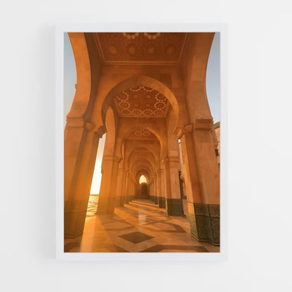 ap-hassan ii mosque casablanca-5 cadre Blanc