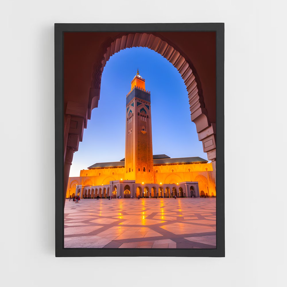 ap-hassan ii mosque casablanca-9 cadre Noir