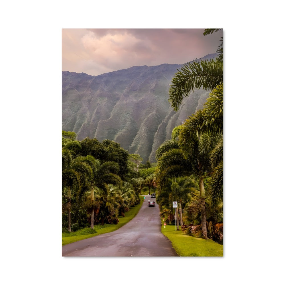 Poster Route vers les Sommets