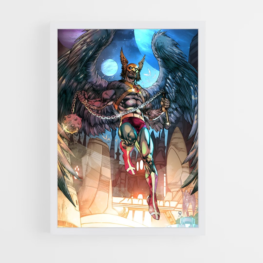 ap-hawkman-7 cadre Blanc