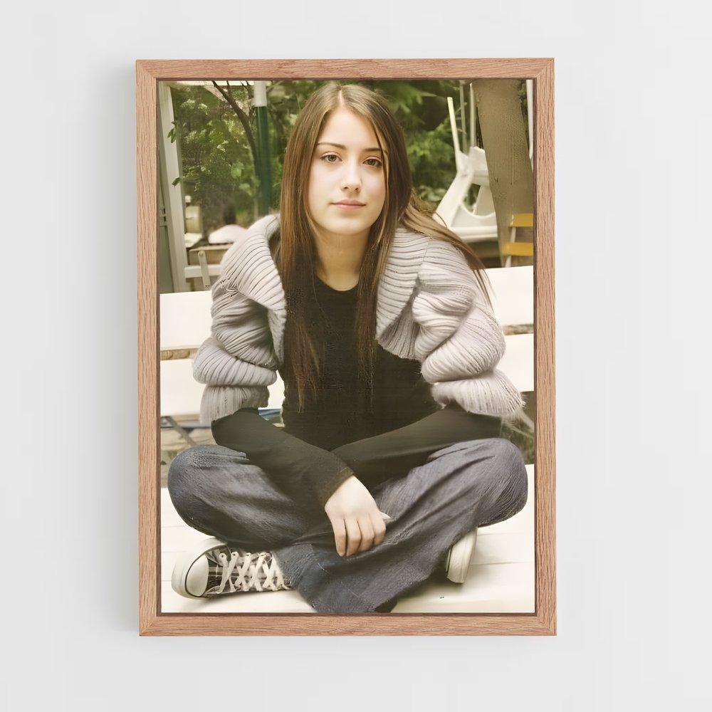 ap-hazal kaya-12 cadre Bois clair
