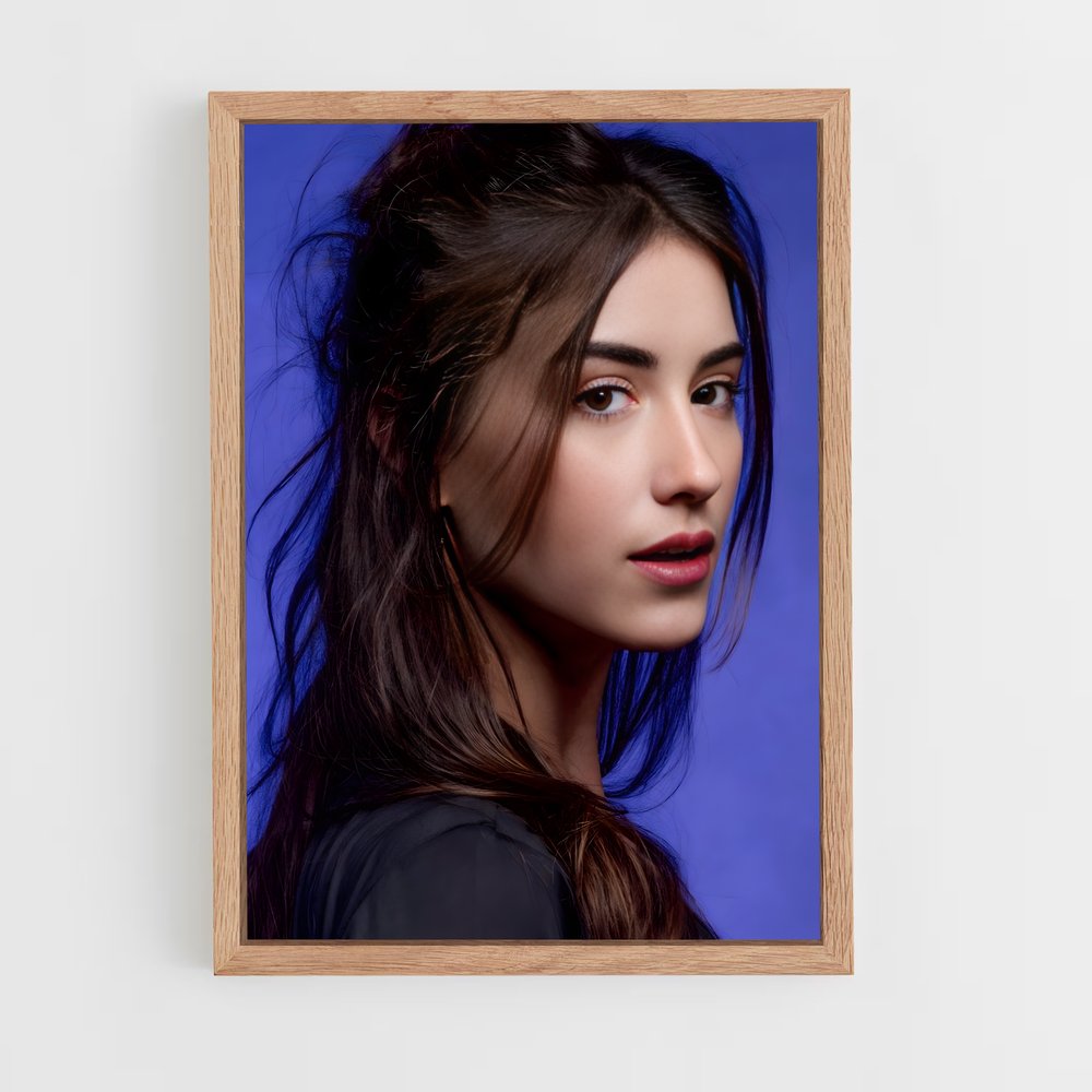 ap-hazal kaya-4 cadre Bois clair