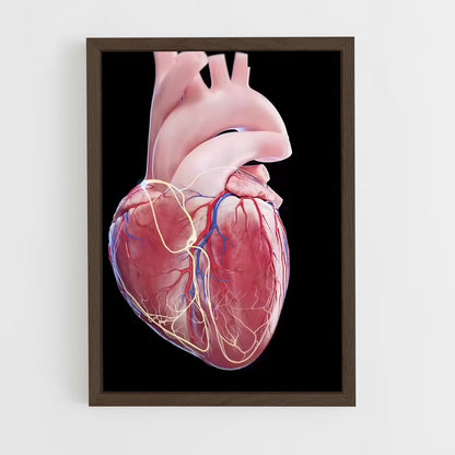 ap-heart-5 cadre Bois foncé