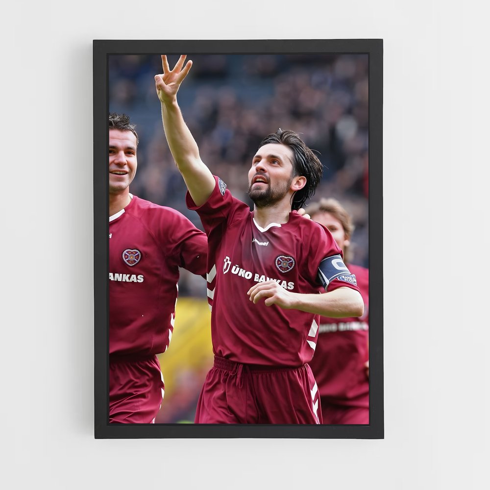 ap-heart of midlothian fc-7 cadre Noir
