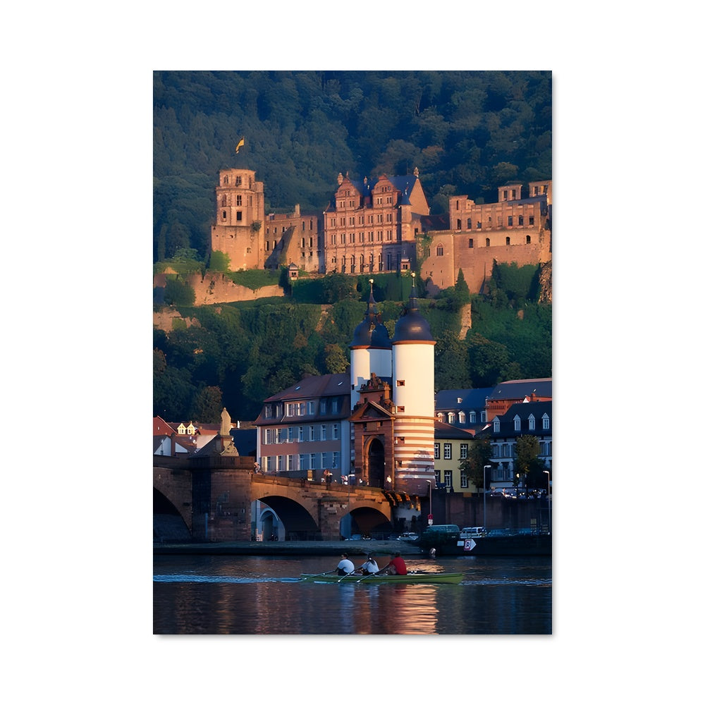 Poster Château sur la Colline