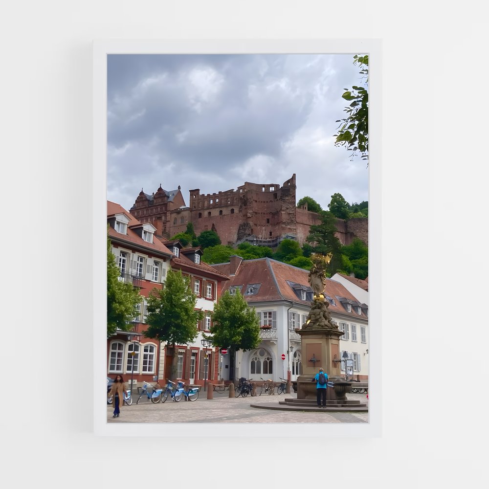 ap-heidelberg castle-5 cadre Blanc