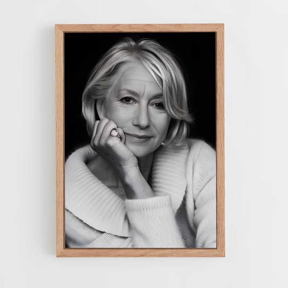 ap-helen mirren-1 cadre Bois clair