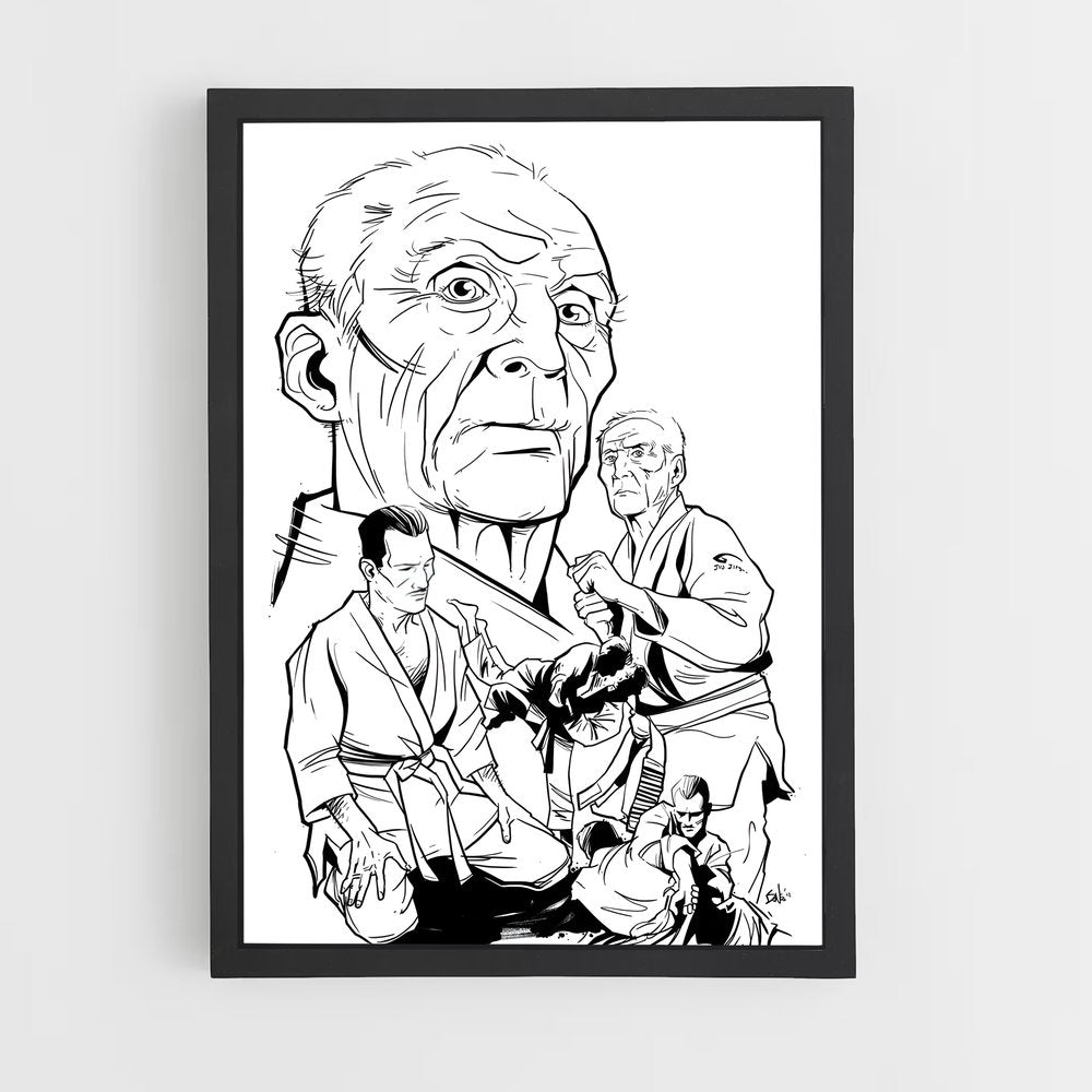 ap-helio gracie-4 cadre Noir