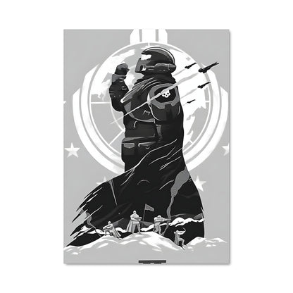 Poster Helldivers: Opération Noire