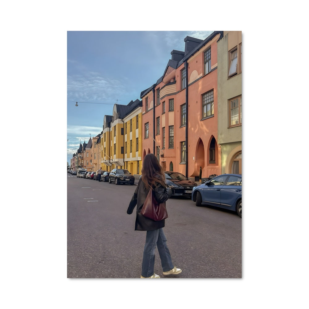 Poster Promenade à Helsinki