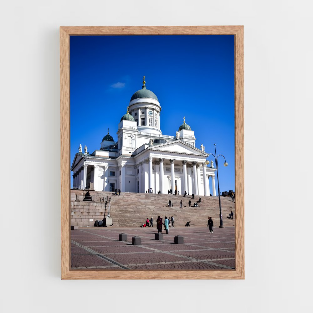 ap-helsinki cathedral-2 cadre Bois clair