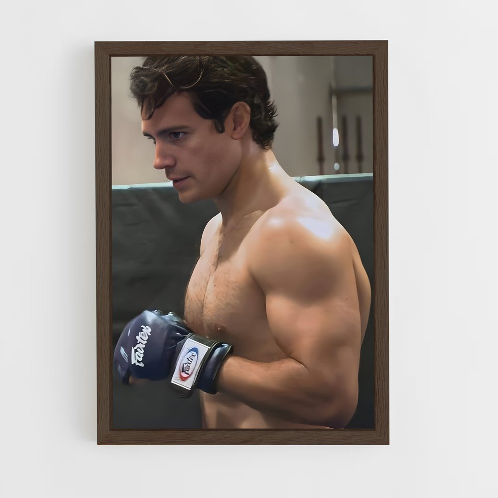 ap-henry cavill-2 cadre Bois foncé