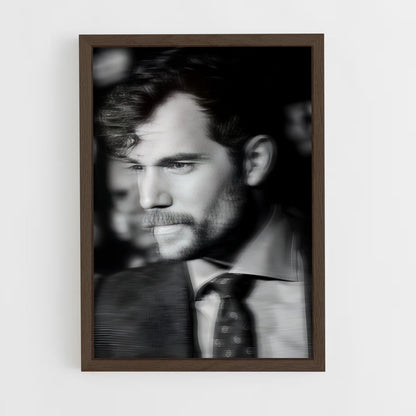 ap-henry cavill-6 cadre Bois foncé