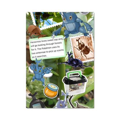 Poster Heracross et ses Amis