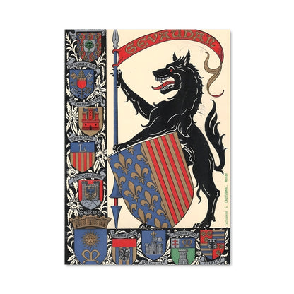 Poster Blason Royal