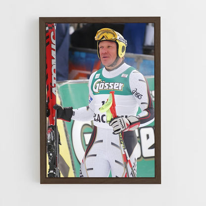 ap-hermann maier-1 cadre Bois foncé