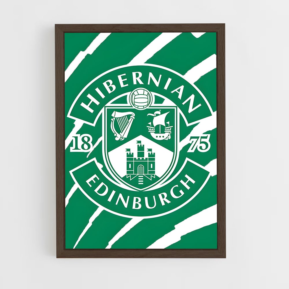 ap-hibernian fc-6 cadre Bois foncé