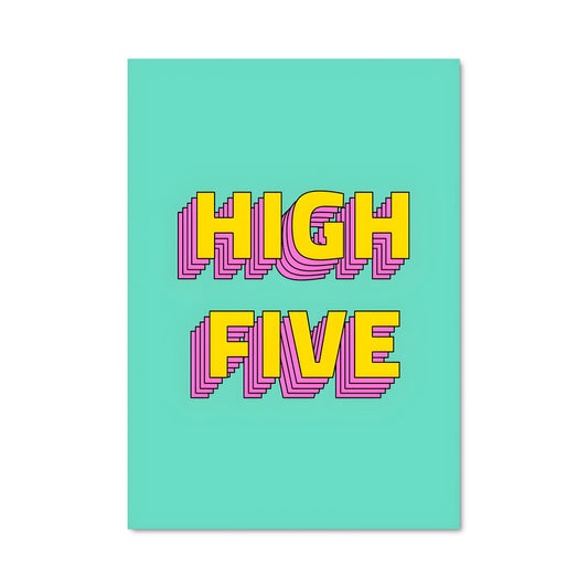 Poster High Five Fever