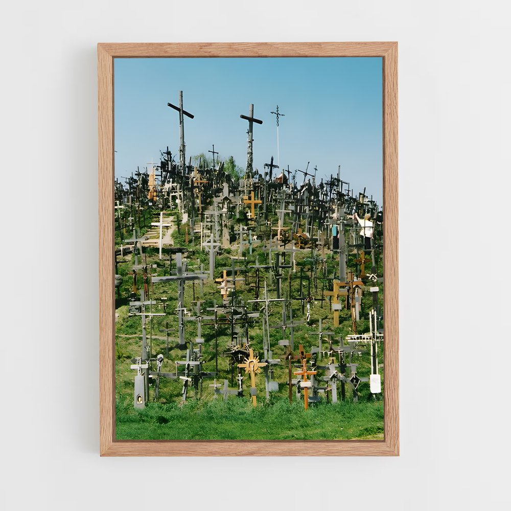 ap-hill of crosses-7 cadre Bois clair