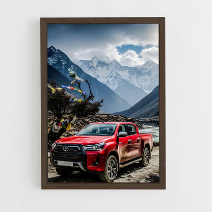 ap-hilux-3 cadre Bois foncé