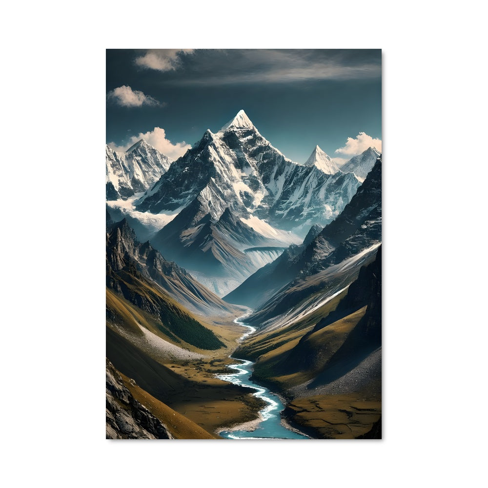 Poster Himalaya mountains 97117