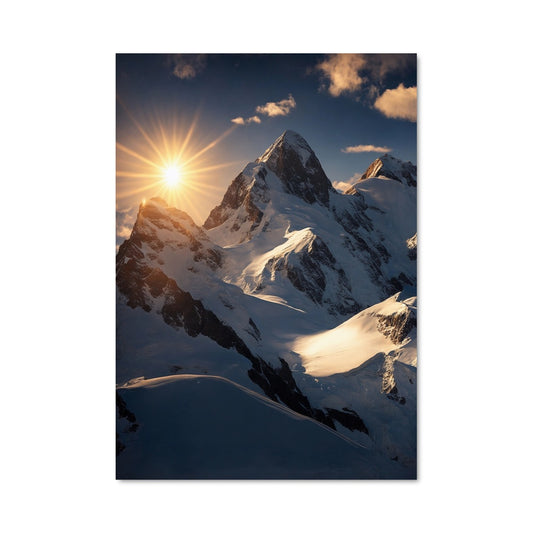 Poster Sommet Éclairé