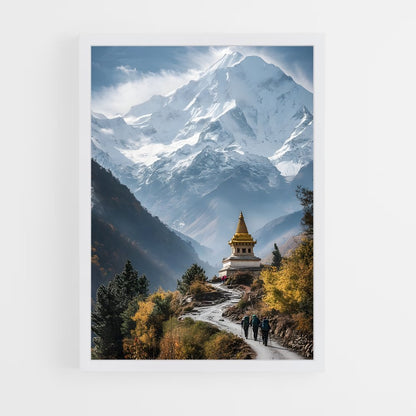 ap-himalaya mountains-8 cadre Blanc
