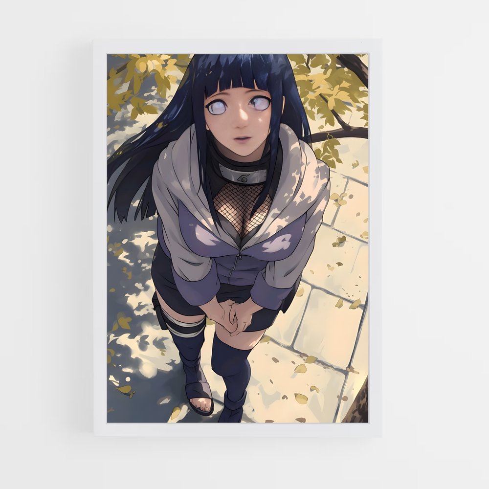ap-hinata hyuga-1 cadre Blanc
