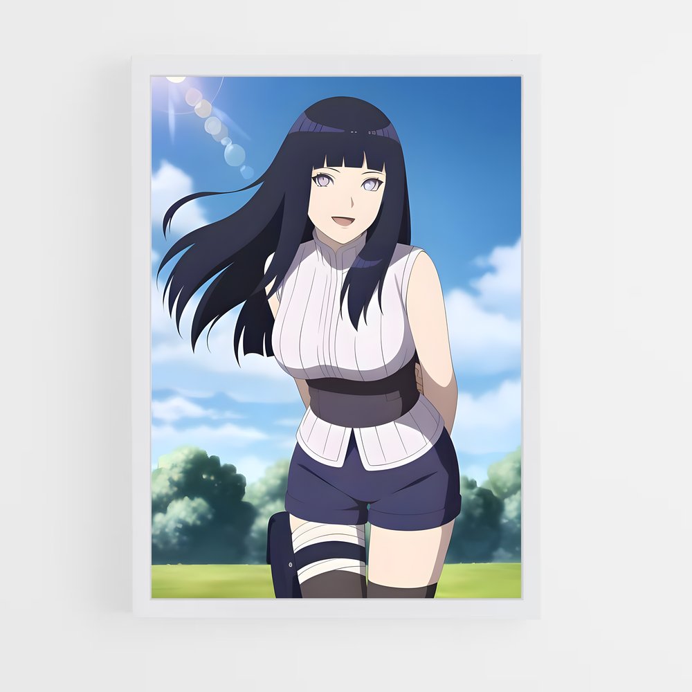 ap-hinata hyuga-5 cadre Blanc