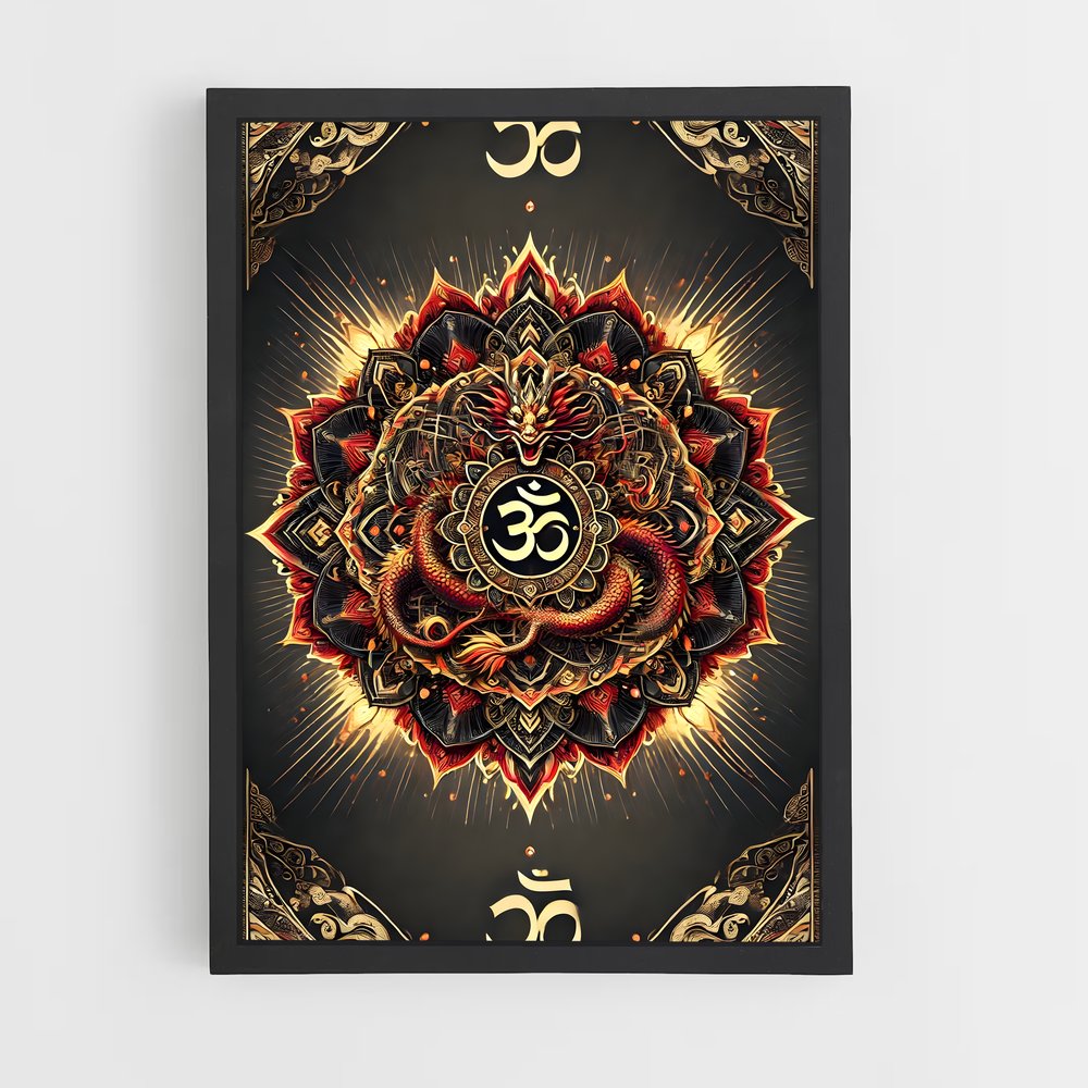ap-hindu mandala-1 cadre Noir