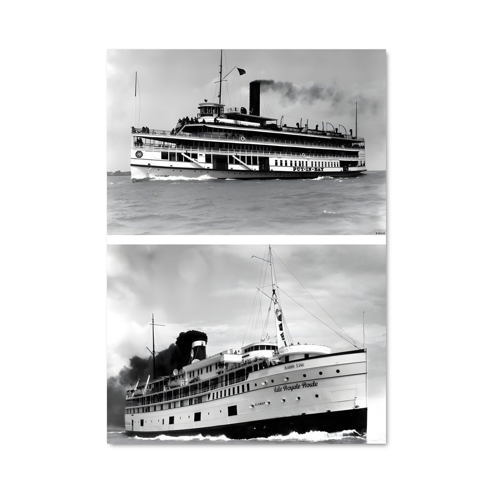 Poster L'Époque des Paquebots