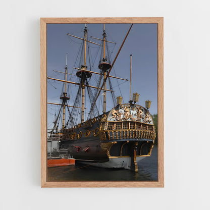 ap-historic ships-7 cadre Bois clair