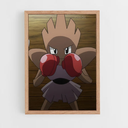 ap-hitmonchan-1 cadre Bois clair
