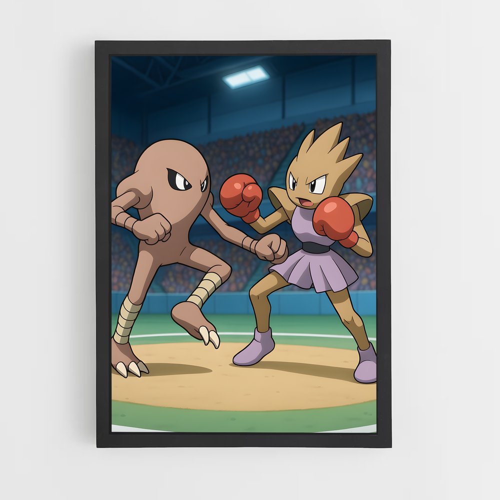 ap-hitmonchan-4 cadre Noir